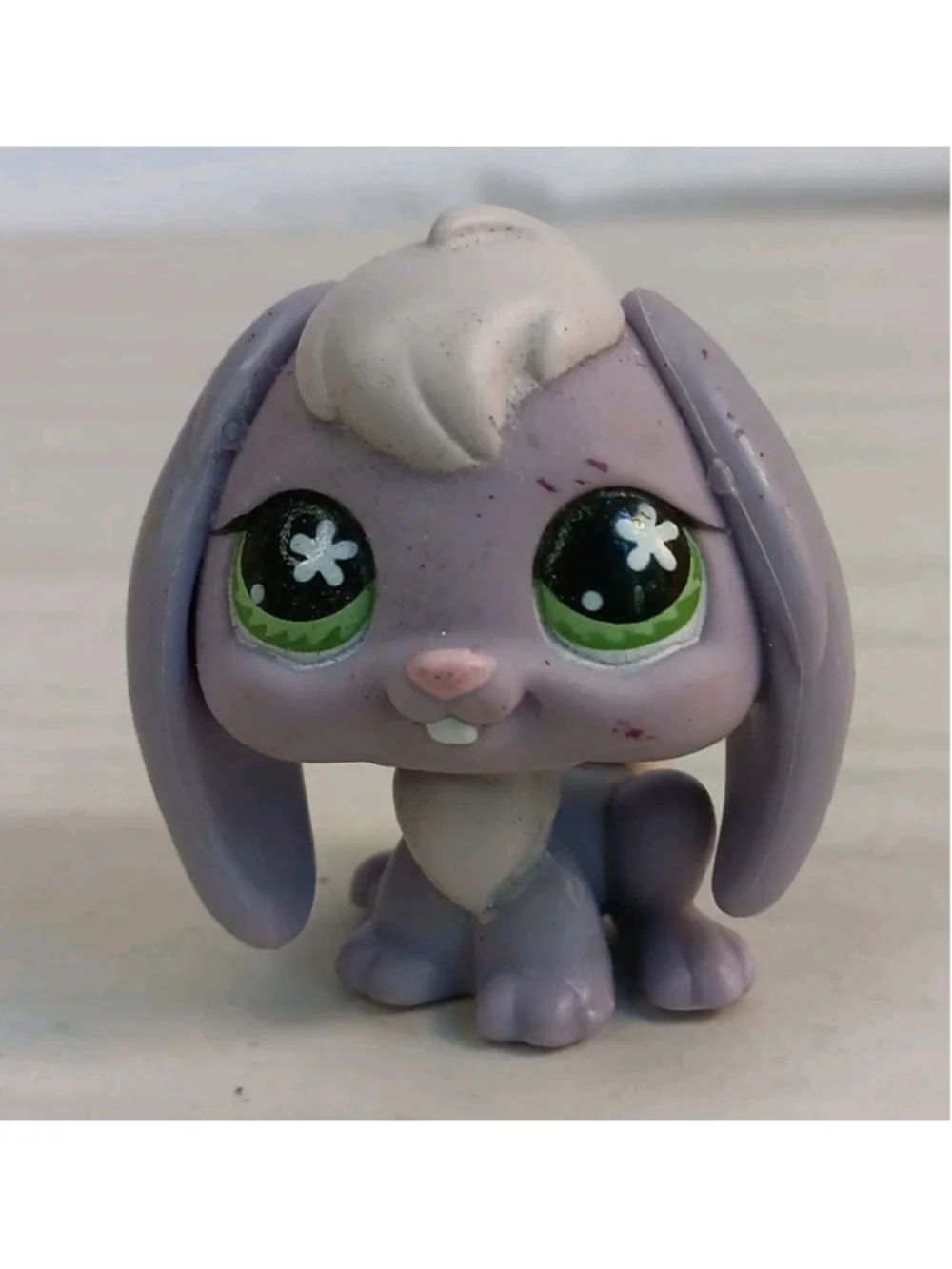 Littlest Pet Shop Cuddliest Light Purple Lop Ear Bunny Rabbit #648